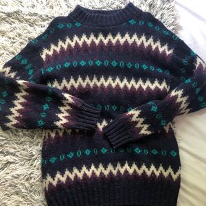 Vintage REI wool sweater